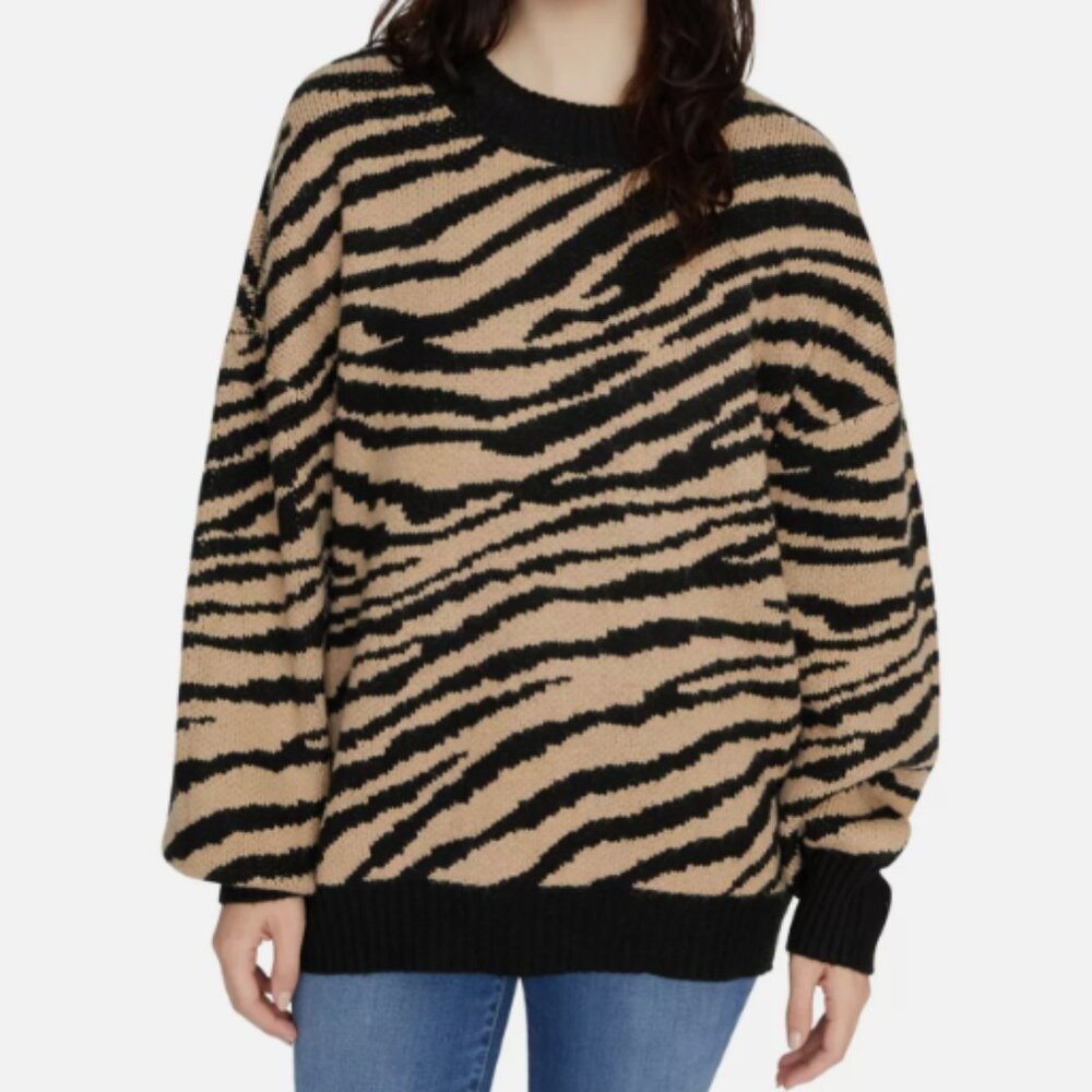 Womens Long Sleeve Crew Neck Sweater